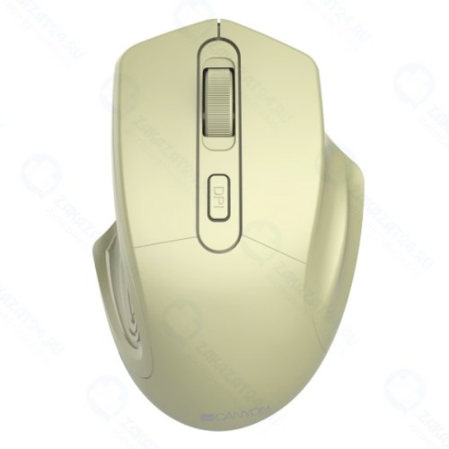 Мышь беспроводная Canyon CNE-CMSW15GO желтое золото