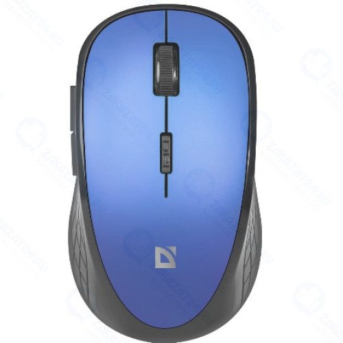Мышь беспроводная Defender Aero MM-755 6D синий (52755)