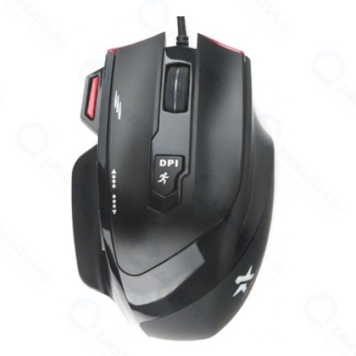 Мышь Гарнизон GM-790G черный/красный