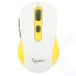 Мышь беспроводная Gembird MUSW-221-Y белый/жёлтый
