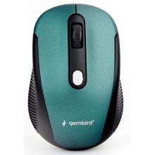 Мышь беспроводная Gembird MUSW-420-2 зеленый