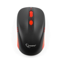 Мышь беспроводная Gembird MUSW-350 черный/красный Мышь беспроводная Gembird MUSW-350 черный/красный