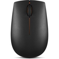 Мышь беспроводная Lenovo 300 черный/оранжевый (GX30M86878)