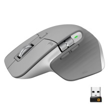 Беспроводная мышь со сверхбыстрой прокруткой Logitech MX Master 3 Advanced Wireless Mouse, серый (910-005695)