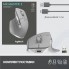 Беспроводная мышь со сверхбыстрой прокруткой Logitech MX Master 3 Advanced Wireless Mouse, серый (910-005695)