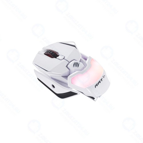 Mышь Mad Catz R.A.T. 2+ белая (MR02MCINWH000-0)