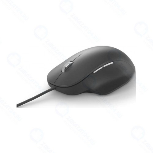 Мышь Microsoft Ergonomic черный оптическая (1000dpi) USB