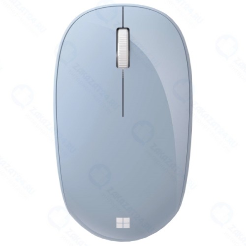 Мышь Microsoft Ergonomic светло-голубой оптическая USB