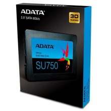 SSD диск ADATA 2.5" SU750 Client 256 Гб SATA III 3D NAND TLC ASU750SS-256GT-C