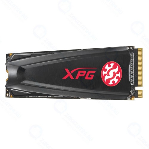 SSD диск ADATA M.2 XPG GAMMIX S5 512 Гб PCIe Gen3x4 3D TLC (AGAMMIXS5-512GT-C)