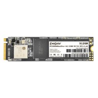 SSD диск ExeGate KC2000MNextPro+ 512 Gb M.2 2280 3D TLC (PCI-E x4)