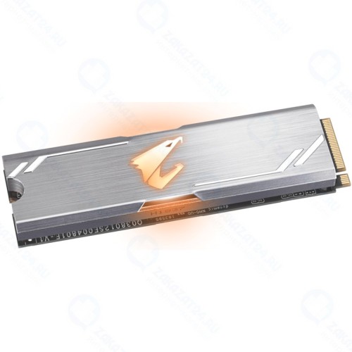 SSD диск GIGABYTE M.2 2280 512 Гб PCI-Express 3.0 x4, NVMe 1.3 3D TLC ToshiBa BiCS3 (GP-ASM2NE2512GTTDR)