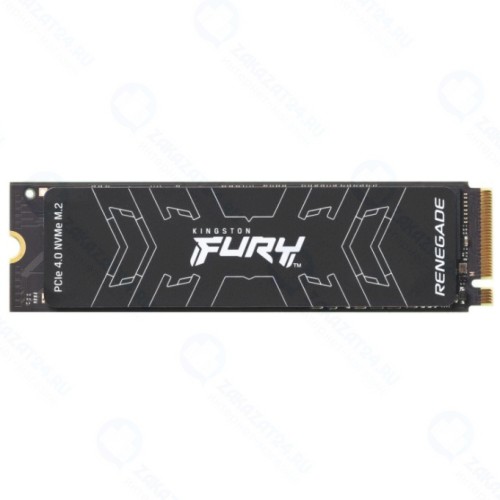 SSD диск KINGSTON M.2 2280 Fury Renegade 2.0 Тб PCI-E 4.0 x4 NVMe 3D TLC графеновый радиатор (SFYRD/2000G)