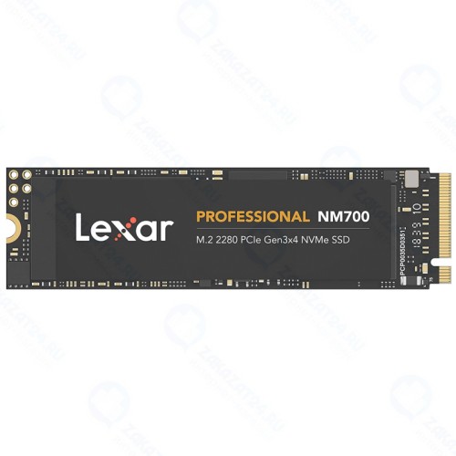 SSD диски M.2 2280 SSD Lexar NM700 512GB NVMe PCIe3x4 SM2263XT 3D TLC LNM700-512RB