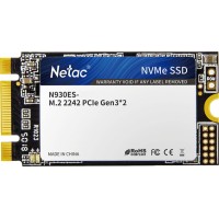 SSD диск NETAC M.2 (2242) N930ES 128Gb PCI-E 3.1 x2 NVMe 3D NAND (NT01N930ES-128G-E2X)