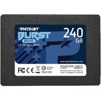 SSD диск PATRIOT 2.5" Burst Elite 240 Гб SATA III NAND 3D PBE240GS25SSDR