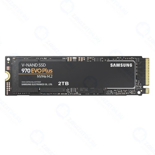 SSD диск SAMSUNG M.2 970 EVO Plus 2.0 Tb PCIe Gen 3.0 x4 V-NAND 3bit MLC (MZ-V7S2T0BW)