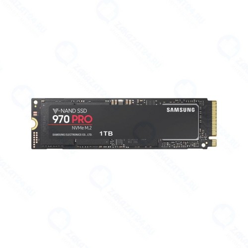 SSD диск SAMSUNG M.2 970 PRO 1,0 Tb PCIe Gen 3.0 x4 V-NAND 2bit MLC (MZ-V7P1T0BW)