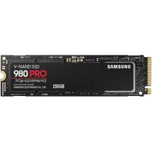 SSD диск SAMSUNG M.2 2280 980 PRO 250 Гб PCIe Gen 4.0 x4 NVMe V-NAND 3bit MLC (MZ-V8P250BW)