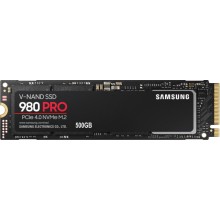 SSD диск SAMSUNG M.2 2280 980 PRO 500 Гб PCIe Gen 4.0 x4 NVMe V-NAND 3bit MLC (MZ-V8P500BW)