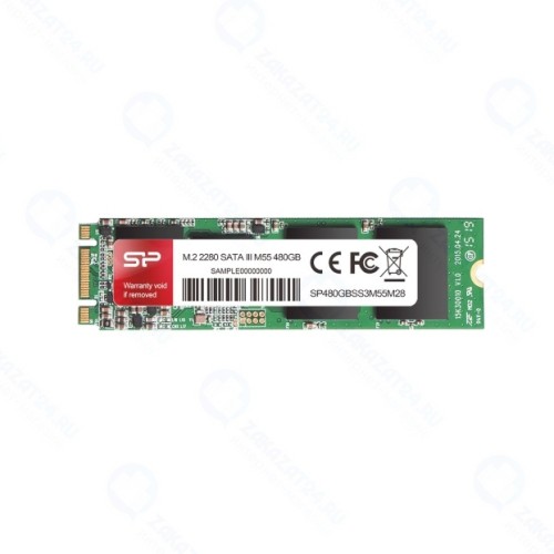 SSD диск Silicon Power M.2 M55 480Gb SATA III TLC SP480GBSS3M55M28