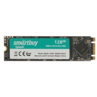 SSD диск SMARTBUY M.2 2280 Splash 128 Гб SATA III TLC (SBSSD-128GT-MX902-M2S3)
