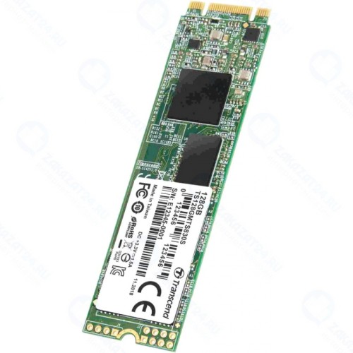 SSD диск TRANSCEND M.2 2280 830S 128 Гб SATA III 3D NAND TS128GMTS830S