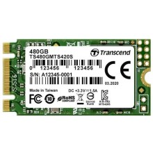 SSD диск Transcend M.2 2242 MTS420 480Gb SATA-III TLC (TS480GMTS420S)