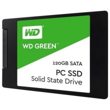 SSD диск WESTERN DIGITAL 2.5" Green 120Gb SATA III 3D TLC (WDS120G2G0A)