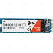 SSD диск Western Digital Red M.2 2280 SA500 2.0 Tb SATA III TLC 3D (WDS200T1R0B)