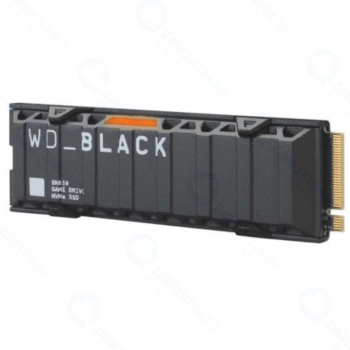 SSD диск Western Digital Black SN850 M.2 2280 1.0 Tb PCIe Gen4x4 NVMe 3D NAND TLC радиатор RGB (WDS100T1XHE)