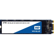 SSD диск Western Digital Blue M.2 2Tb SATA III TLC WDS200T2B0B