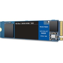 SSD диск Western Digital Blue SN550 M.2 2280 500 Gb PCIe Gen3x4 NVMe 3D NAND TLC (WDS500G2B0C)