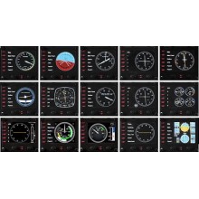 Панель Logitech G Saitek Pro Flight Instrument Panel USB (945-000008)