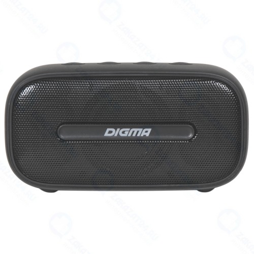 Портативная акустика Digma S-19, черный