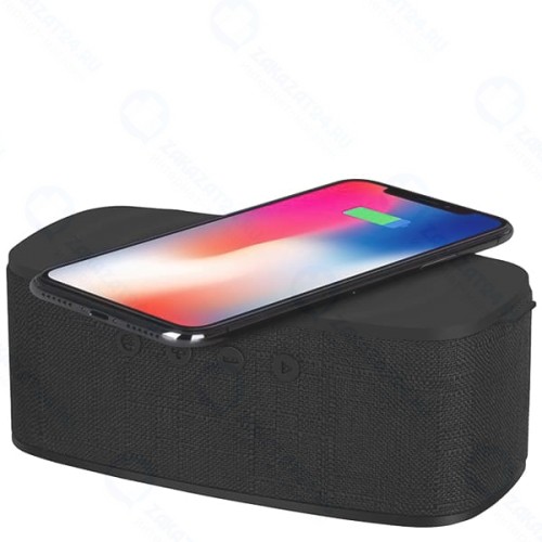 Колонка Momax Q.Zonic Wireless Charging Bluetooth Speaker, Black