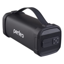 Беспроводная акустика Perfeo (PF_A4319), FM, MP3, microSD, USB, EQ, AUX, мощность 10Вт, 2200mAh, черный