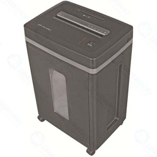 Уничтожитель документов Bulros 610C 4x50мм (чёрный/сереб.окантовка)