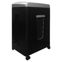 Уничтожитель документов Гелеос УП21-7, секретность DIN P-7, фрагменты 0.8х2 мм, 7 листов, объем 23 л, CD/пл.карты