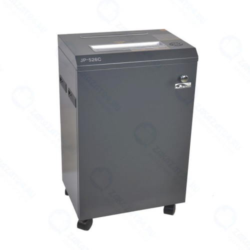 Уничтожитель документов Jinpex JP-526C, 2x18 мм, 14 листов, 45 л, P4