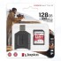 Карта памяти 128Gb Kingston Canvas React Plus SDXC UHS-II U3 V90 + USB Reader (300/260 Mb/s)