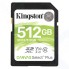 Карта памяти 512Gb Kingston Canvas Select Plus SDXC UHS-I U3 V30 (100/85 Mb/s)