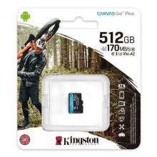 Карта памяти micro SDXC 512Gb Kingston Canvas Go Plus UHS-I U3 A2 (170/90 MB/s) Карта памяти micro SDXC 512Gb Kingston Canvas Go Plus UHS-I U3 A2 (170/90 MB/s)