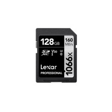 Карта памяти 128Gb Lexar Professional 1066x SDXC Class 10 UHS-I U3 V30 (160/120 MB/s) Карта памяти 128Gb Lexar Professional 1066x SDXC Class 10 UHS-I U3 V30 (160/120 MB/s)