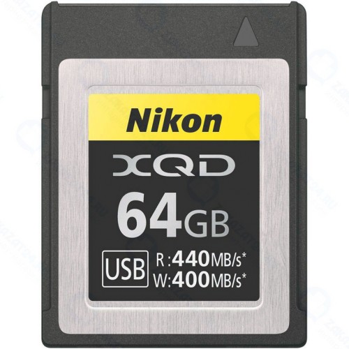 Карта памяти Nikon MC-XQ64G XQD 64Gb (440/400 MB/s)