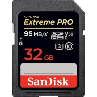 Карта памяти SanDisk Extreme Pro SDHC 32Gb UHS-I U3 V30 (95/90 MB/s) SDSDXXG-032G-GN4IN