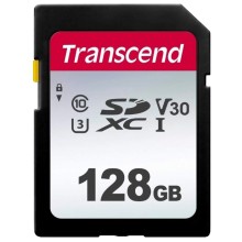 Карта памяти 128Gb Transcend 300S SDXC UHS-I U3 V30 (100/40 MB/s)