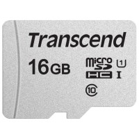 Карта памяти micro SDHC 16Gb Transcend 300S UHS-I U1 (95/10 Mb/s)