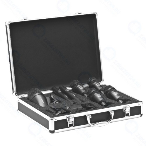 Комплект микрофонов AKG Drum Set Session I Perception для ударных инструментов: 1 x P 2 + 2 x P 17 + 4 x P 4