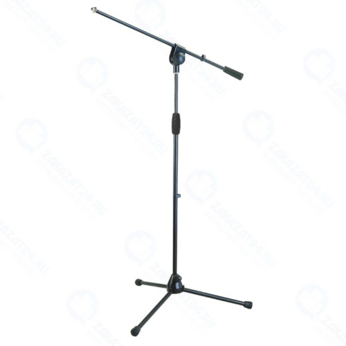 Стойка QUIK LOK A492 BK микрофонная типа 'журавль', усиленная, металлические литые узлы, высота 100-176 см, журавль 80 см